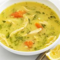Chicken Soup · Vegetable-based  chicken soup.