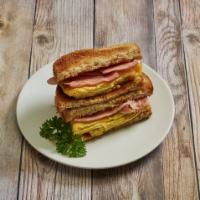 Ham, Egg, and Cheese Sandwich · 