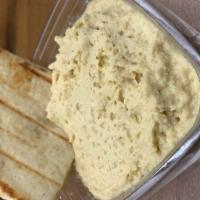 Hummus Appetizer  · 8oz Container Served with 2 Pita Bread
