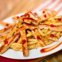 Grilled Chicken With French Fries (trocitos Pollo) · 