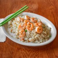 263. Shrimp Fried Rice · Fried rice with shrimps.