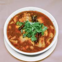 Fish Sichuan Spicy Boil 四川水煮鱼 · Hot and spicy.