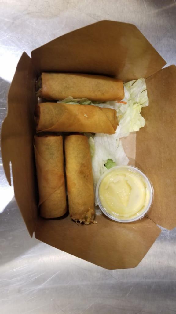 Fried Egg Roll · 4 pieces.