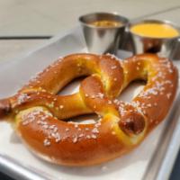 Eastside Pretzel · Served with cheese ale sauce or spicy mustard
