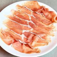 Prosciutto Di Parma Plate · Thinly Sliced Prosciutto di Parma (Italian Dry Cured Ham) 