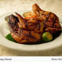 Grilled Chicken Meal (Available 11:30AM) - Quarter Chicken · Filipino Charcoal Grilled Lime roasted flavor Chicken