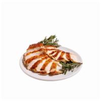 Herb Roasted Chicken Marketbowl · Chicken breast, garlic, marjoram, thyme, parsley, rosemary.