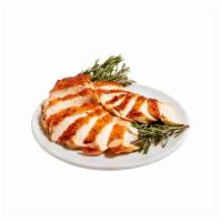 Herbed Roasted Chicken - Side · Chicken breast, garlic, marjoram, thyme, parsley, and rosemary.