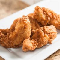 Chicken Tenders · Hand-breaded, fresh chicken served with a choice of sauce.