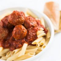 Penne with Meatballs · 
