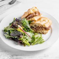 Steak Sandwich · Sauteed Steak, Caramelized Onions, Horse Radish Mayo