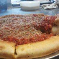 Chicago Style One Regular Topping Deep Dish Pizza · 14
