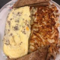 Build Your Own Omelet · Start with a cheddar cheese omelet. Each additional ingredient for an additional charge.