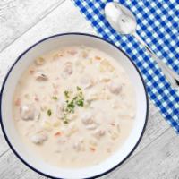 Clam Chowder · It's back for a limited time only!