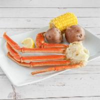 Snow Crab 1/2LB · Comes with Corn & Potatoes