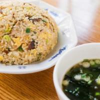 Pork Cha-Han · Japanese fried rice made to order with pork, eggs and scallions
