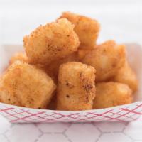 Tater Tots · Crispy Potato Tots Fried Golden with Top Round Seasoning