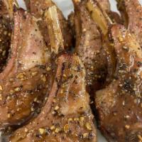 Full Rack Lamb Chops · Mary dropped it off at Da Trap, we took something and smoked em to perfection and glazed the...