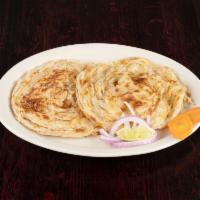 Paratha · Delicious south Indian fluffy layered flat bread.