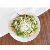 Caesar Salad  · Mix green, fresh cheese,  dressing croûtons and chicken