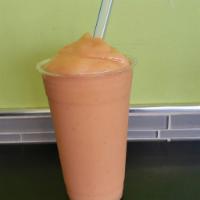 Triple Punch Smoothie · Strawberry, mango and pineapple.