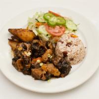 Oxtail Dinner · Comes with two sides.
