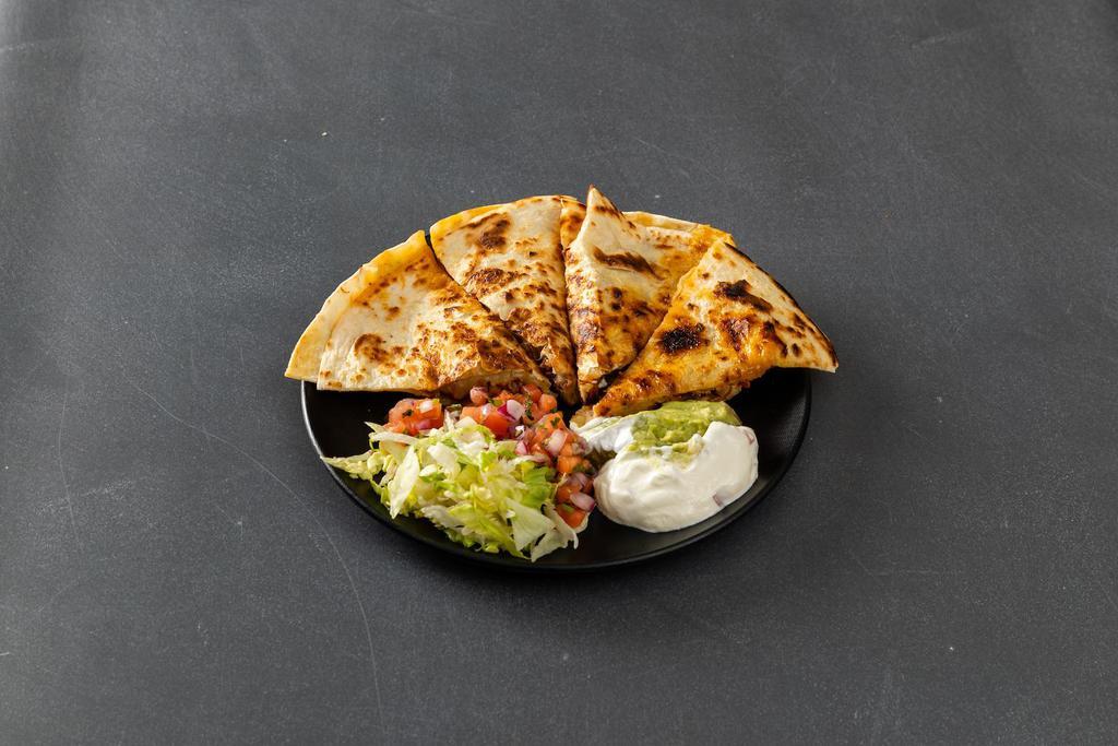 Kids Quesadilla · cheese quesadilla with your choice of filing
