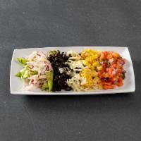 Bowl · Naked burrito. Choice of 1 filling, rice, beans, cheese and pico de gallo.