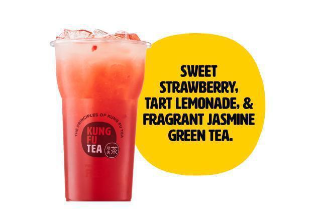Strawberry Lemon Green Tea · 