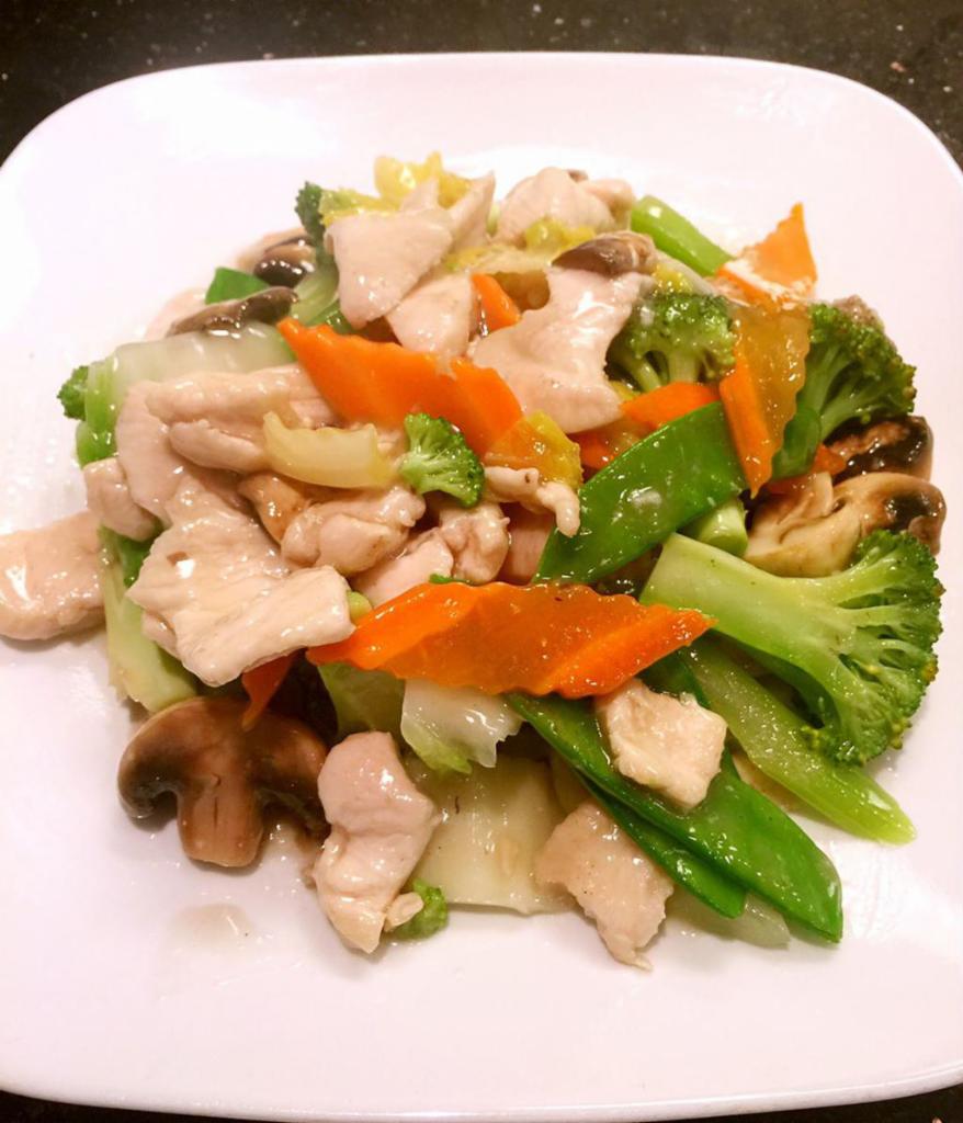 Chicken with Mixed Vegetable · 