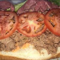 Manayunk Club Special Hoagie · Corn beef, roast beef and Russian dressing. Dressed with lettuce, tomatoes, onions, and seas...