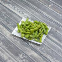 Edamame · Grilled green soybeans.