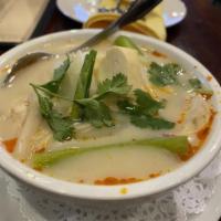 Tom Kha Pak (Vegi&Tofu Soup) · 