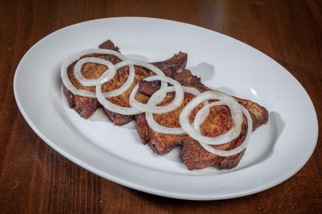 Chuletas Fritas · Fried Pork Chops