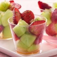 Fruit Salad · Honeydew, cantaloupe, watermelon, grapes, pineapples, & strawberries.