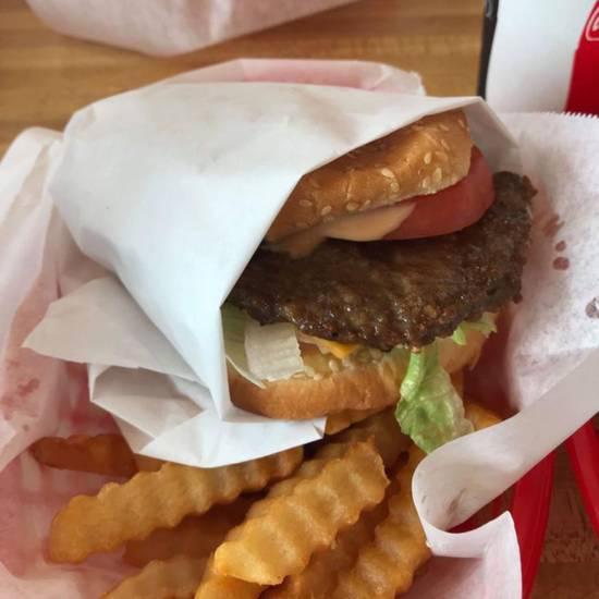 #1. Charburger Meal Deal Combo · 1/4 lb. burger with American cheese, pickle, lettuce and tomato and homemade Thousand Island dressing on a sesame seed bun. Includes a medium fountain drink and a small crinkle cut French fry. Please specify your drink.