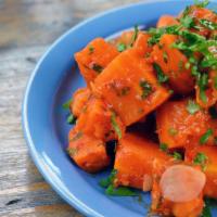 Moroccan Carrots ·  Vegan. Gluten free.