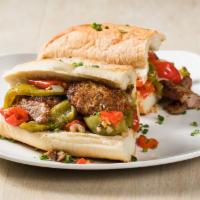 Sausage and Pepper Hero · 