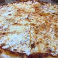 Quattro Formaggi 4 Cheese Pizza · Homemade mozzarella, mild provolone, smoked mozzarella and authentic pecorino cheese. Round ...