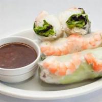 Chicken Spring Roll ( Cuốn Gà) · Rice paper wrap, rice noodle, lettuce, spring mix with peanut sauce or homemade sauce. Choos...