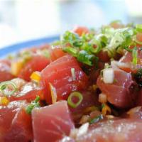 1 Scoop of Poke · Specify which type of protein you would like (ahi tuna, shrimp, spicy tuna, spicy scallop, s...