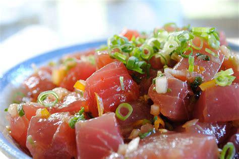 1 Scoop of Poke · Specify which type of protein you would like (ahi tuna, shrimp, spicy tuna, spicy scallop, salmon, albacore tuna, hamachi, octopus).