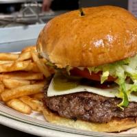 Heater Burger · pepperjack cheese, chipotle mayo, pickled jalapenos,
shredded lettuce, fresh tomato
