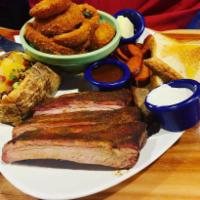 Southern Pride (3 Meats) · The one BBQ dinner to rule them all. Your choice of meat. Our BBQ is prepared daily, subject...