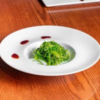 26. Seaweed Salad · Salad with a seasoned microalgae base. 