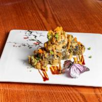 J6 007 Roll  · Inside: spicy tuna, crab meat, avocado deep fried and then topped with eel sauce, spicy mayo...