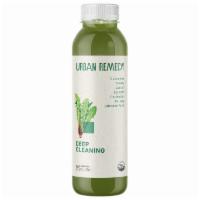 12 oz. Deep Cleansing Juice · Providing a majority of your daily vitamin intake, our Deep Cleaning green juice detoxifies,...