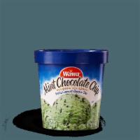 Wawa Mint Chocolate Chip Ice Cream Pint · 