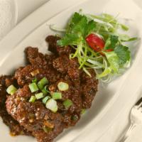 Manchurian Special · Your choice of protein seasoned with our special house seasoning blend of ginger, garlic, Th...