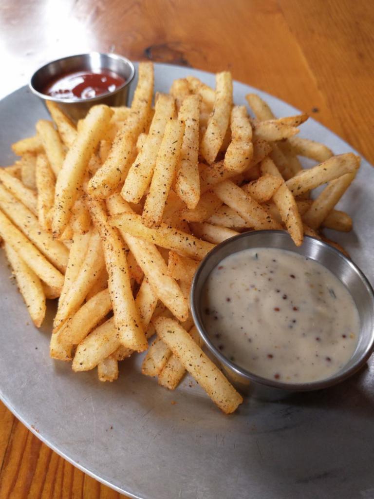 Large Fries · Fried potatoes.